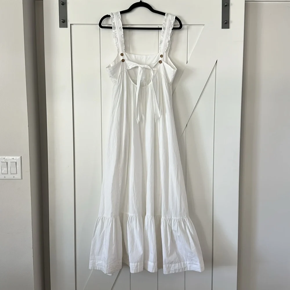 Free People Isabella White Maxi Dress - Picture 8 of 13